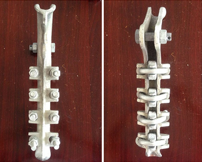 Bolted type gun / strain clamps, tension clamps, dead end clamps